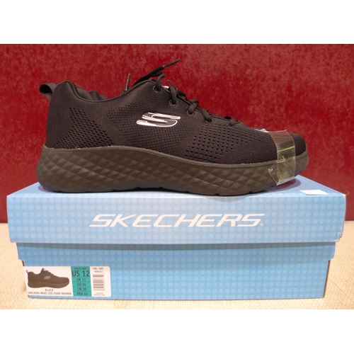 3049 - Pair of men's black Skechers - UK size 11 * This lot is subject to VAT