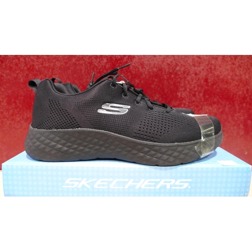 3049 - Pair of men's black Skechers - UK size 11 * This lot is subject to VAT