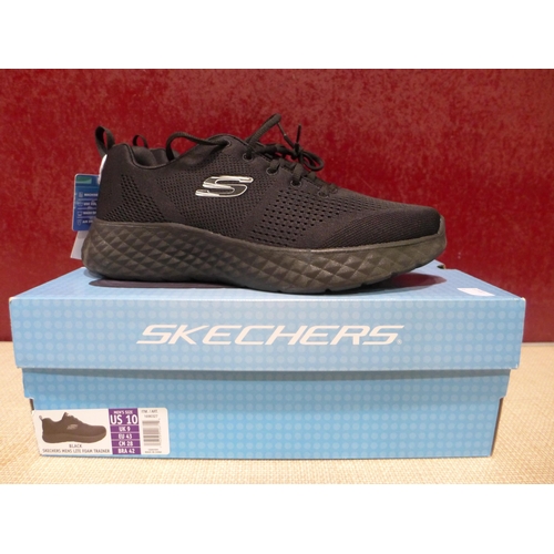 3050 - Pair of men's black Skechers - UK size 9 * This lot is subject to VAT