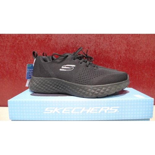 3050 - Pair of men's black Skechers - UK size 9 * This lot is subject to VAT