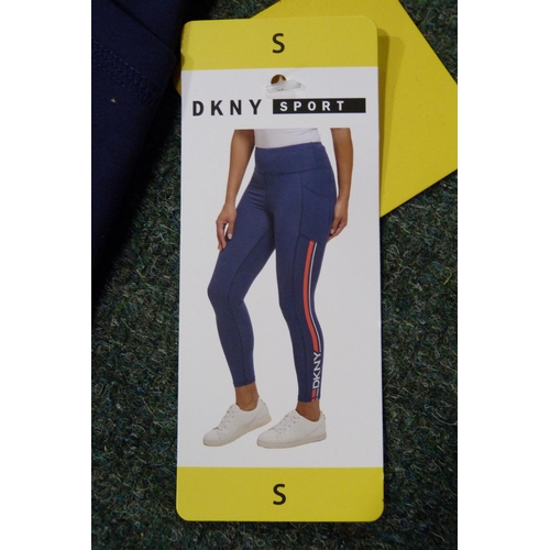 3071 - Quantityi of women's DKNY Sport navy leggings - size S * this lot is subject to VAT