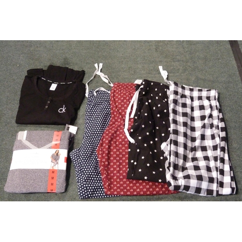 3073 - Quantity of women's pyjamas - mainly Calvin Klein - various sizes, styles, colours * this lot is sub... 