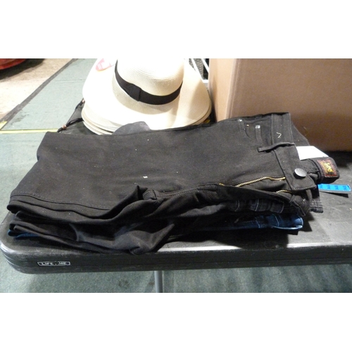 3077 - Four pairs of men's branded jeans: Replay & Lee - mixed sizes and styles * this lot is subject to VA... 