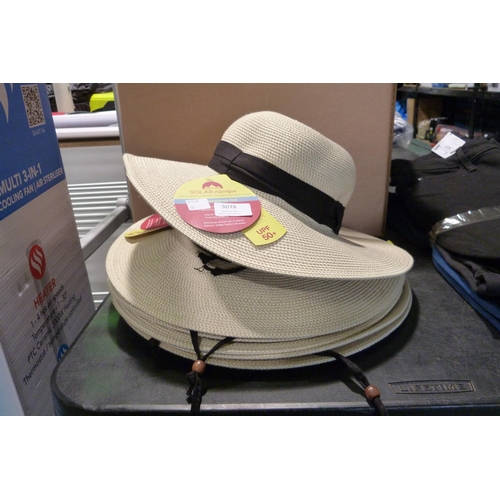 3078 - Seven UPf 50+ Grasslands sun hats * this lot is subject to VAT