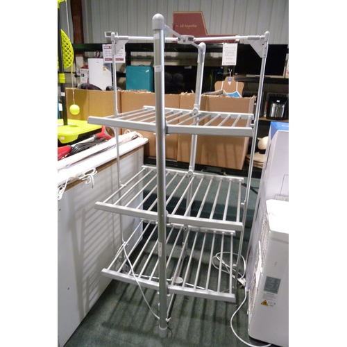 3082 - Vybra 3 Tier Electric Airer (model:-  VS001-36R)  (305-58)    * This lot is subject to vat