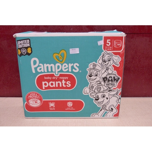 3122 - Pampers Paw Patrol Nappy Pants (Size 5) (306-287) * This lot is subject to VAT