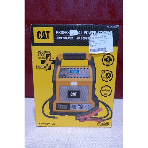 3125 - Cat 1200 Amp Jump Starter (model:- CJ1000DXT) (306-296) * This lot is subject to VAT