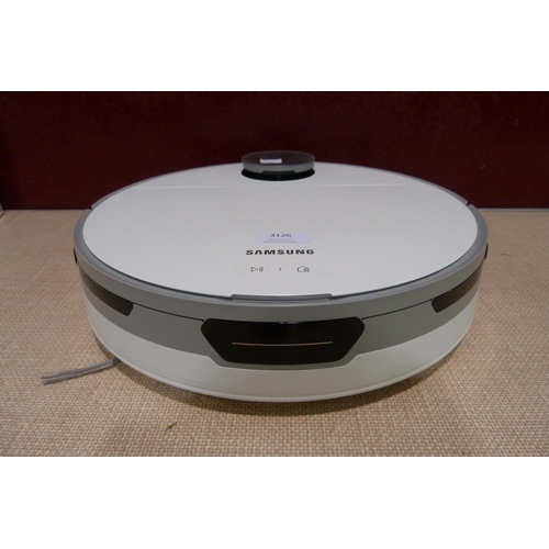 3126 - Samsung Jet Bot Robot Vacuum Cleaner, original RRP £449.99 + VAT (306-301) * This lot is subject to ... 