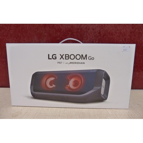 3131 - LG PN7 XboomGo Wireless Speaker, original RRP £99.99 + VAT  (305-111)    * This lot is subject to va... 