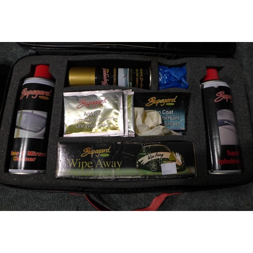 3189 - Supagard Car Cleaning Kit & JBL Speaker Case (no ref)