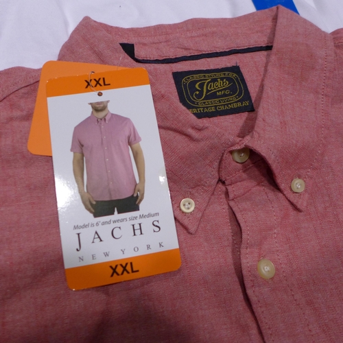 3231 - Assorted men's casual clothing including shirts and fleeces * This lot is subject to VAT