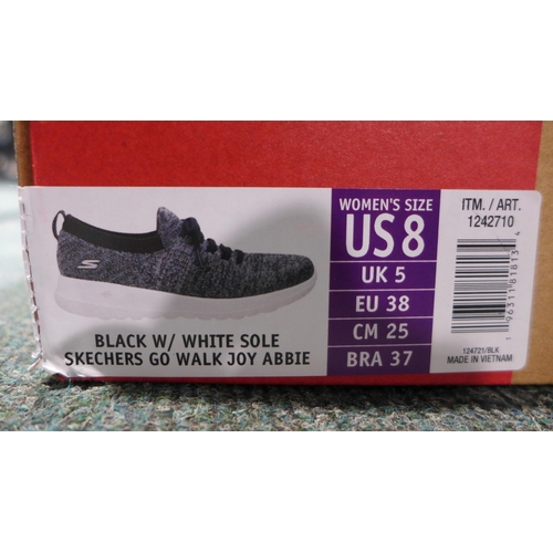 3247 - Pair of women's grey Skechers - UK size 5 * This lot is subject to VAT