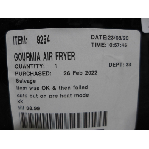 3266 - Gourmia Air Fryer   (305-173)    * This lot is subject to vat