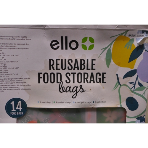 3294 - Ello Storage Bags, Wet and Forget Shower Spray and a Michelin Hydroedge 26