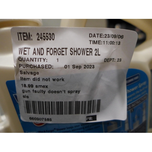 3294 - Ello Storage Bags, Wet and Forget Shower Spray and a Michelin Hydroedge 26