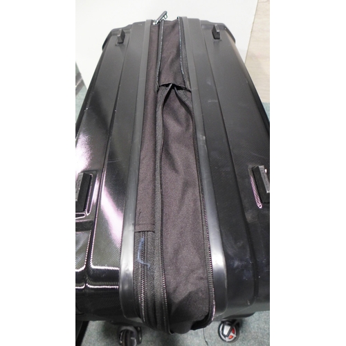 3300 - Samsonite Endure Two Piece Hardside Black Suitcase Set, original RRP £129.99 + VAT    (305-84)    * ... 