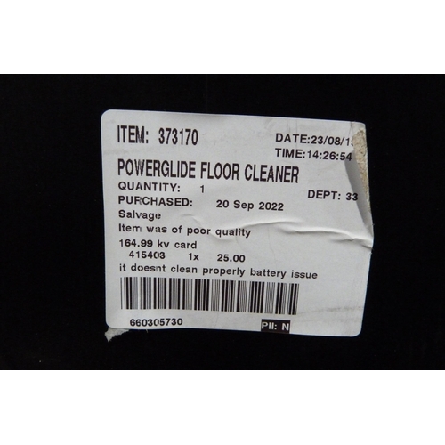 3333 - Powerglide Floor Cleaner with battery, original RRP £169.99 + VAT  (305-179)    * This lot is subjec... 