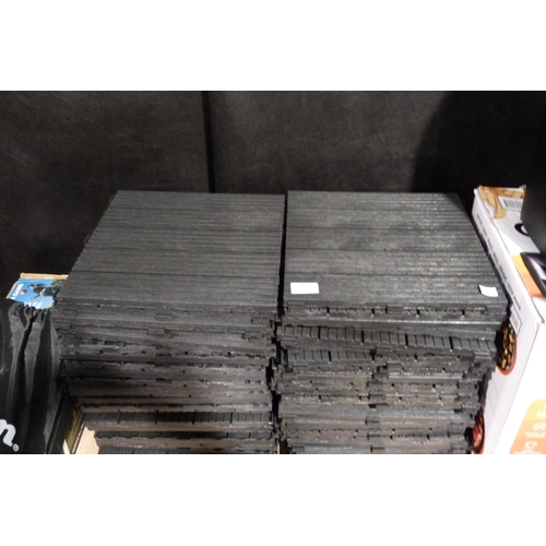 3340 - Quantity of Easy Tile Deck Tiles (Cosmo Graphite)   (305-81)    * This lot is subject to vat