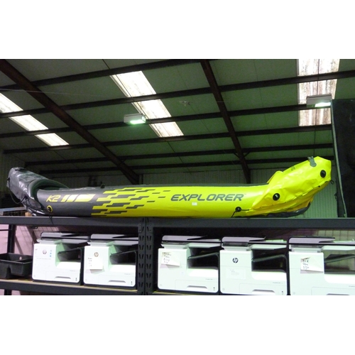 3375 - Intex Explorer K2 Two Person Inflatable Kayak, original RRP £136.99 + VAT  (305-44)    * This lot is... 