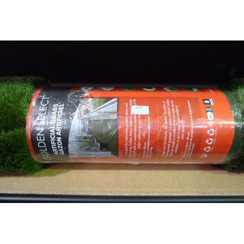 3378 - Large Roll of Artificial Grass (6M²)  (305-57)    * This lot is subject to vat