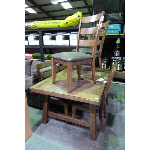 3396 - Whalen Seven Piece Dining Set (Marked/ Damaged) (model:- 190202-R1W-CA), original RRP £619.99 + VAT ... 