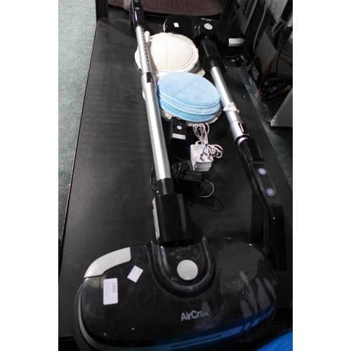 3260 - 2 x Powerglide Floor Cleaners, (with one battery & two charging leads) original RRP £169.99 + VAT ea... 