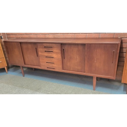 8 - A Swedish Hugo Troeds teak Gigant sideboard, designed by Nils Jonsson