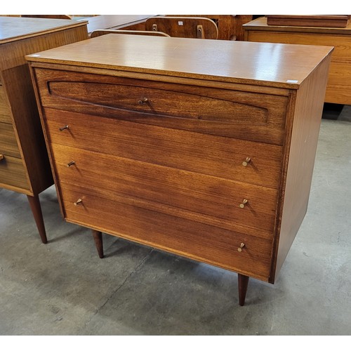 33 - A White & Newton teak chest of drawers