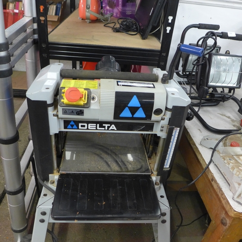 2001 - A Delta 22-565 230v - 50 Hz single phase 320mm thicknesser with stand