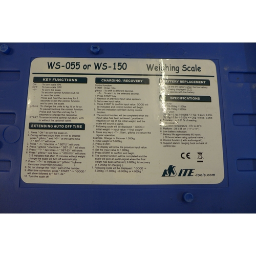 2052 - An ITE Tools WS-150 weighing scale