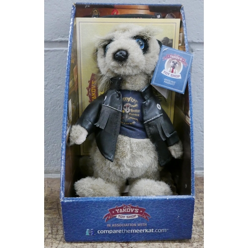 1057 - A Collection of Meerkat toys with certificates, boxed (5) **PLEASE NOTE THIS LOT IS NOT ELIGIBLE FOR... 