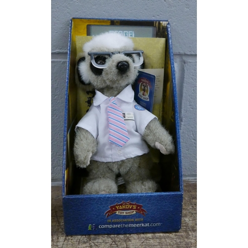 1057 - A Collection of Meerkat toys with certificates, boxed (5) **PLEASE NOTE THIS LOT IS NOT ELIGIBLE FOR... 