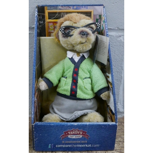 1057 - A Collection of Meerkat toys with certificates, boxed (5) **PLEASE NOTE THIS LOT IS NOT ELIGIBLE FOR... 