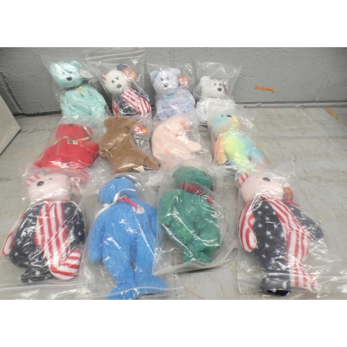 1086 - Forty-nine Ty Beanie Babies, with original Ty tags **PLEASE NOTE THIS LOT IS NOT ELIGIBLE FOR POSTIN... 