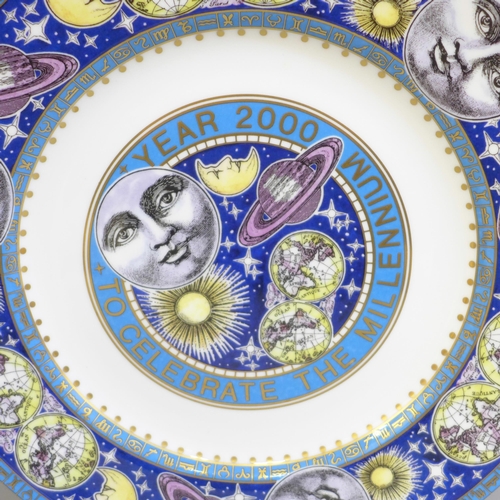 603 - Two limited edition plates, Royal Worcester Achievements of Man and Spode Celestial Harmony