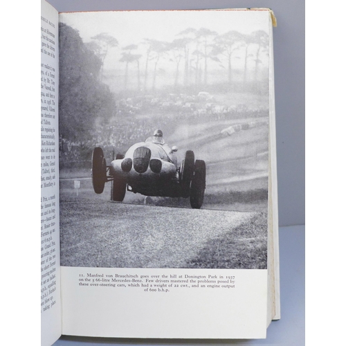 623 - A 1962 motor racing book signed by Mike Hailwood, Stirling Moss and Denny Hulme