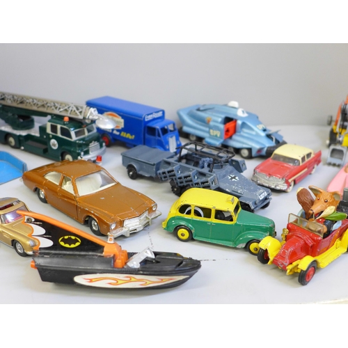 675 - A collection of Dinky and Corgi die-cast model vehicles