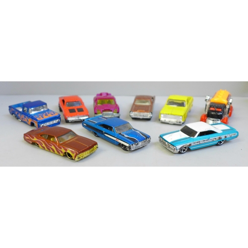 682 - Two cases containing Hot Wheels cars