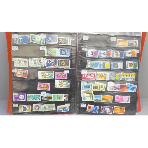 685 - Stamps; duplicated dealer's ex-stock of Nigeria stamps and postal history