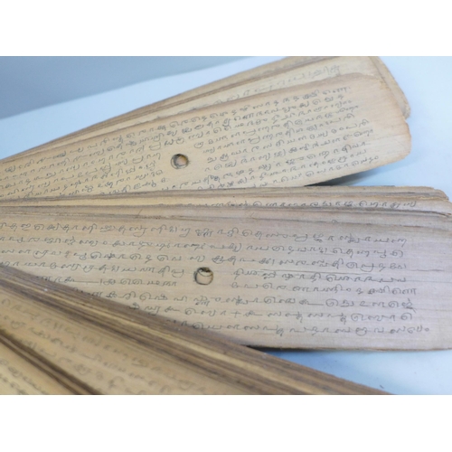 693 - A palm leaf manuscript, possibly Vietnamese