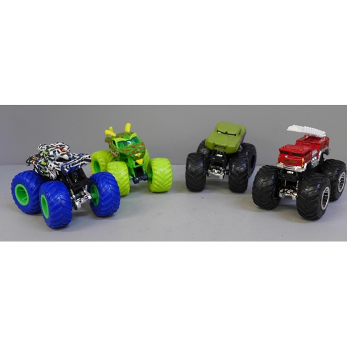 754 - Twenty Hot Wheels monster trucks