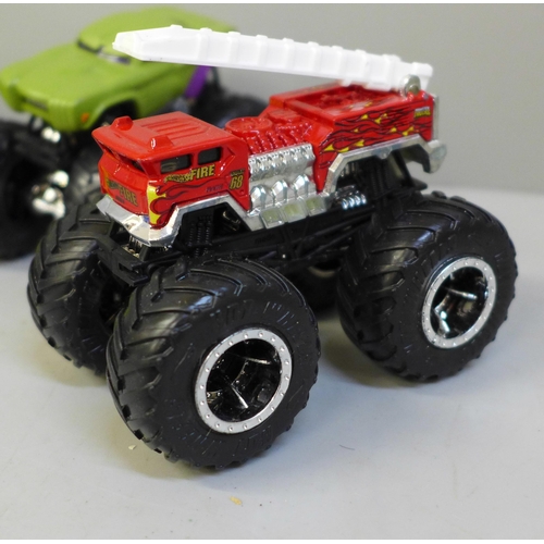 754 - Twenty Hot Wheels monster trucks