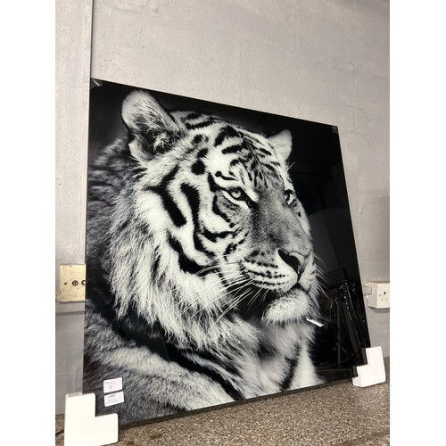 1484 - A tiger wall art panel