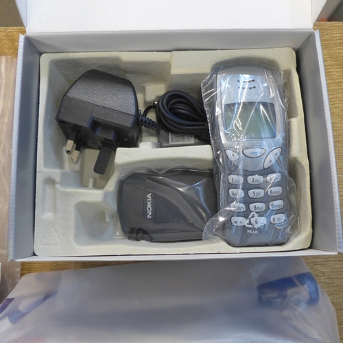 2138 - Two BT Cellnet Nokia 320 Pay and Go mobile phones -never used in boxes