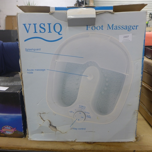 2337 - A Visiq foot spa and mister