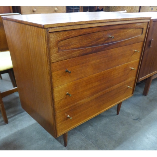 33 - A White & Newton teak chest of drawers