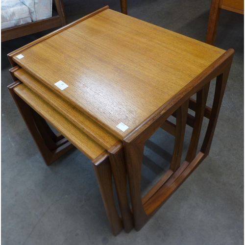 38 - A G-Plan Quadrille teak nest of tables