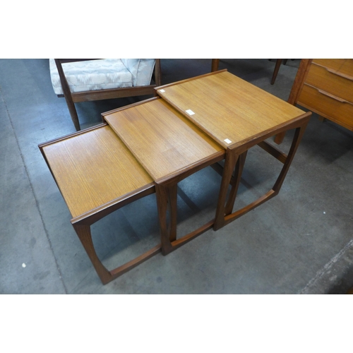 38 - A G-Plan Quadrille teak nest of tables