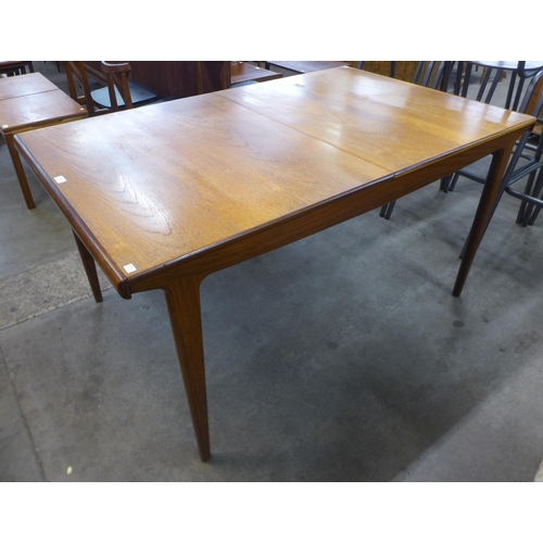 48 - A Younger teak Sequence range extending dining table, designed by John Herbert