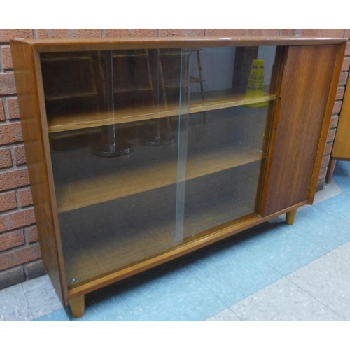 6 - A teak bookcase